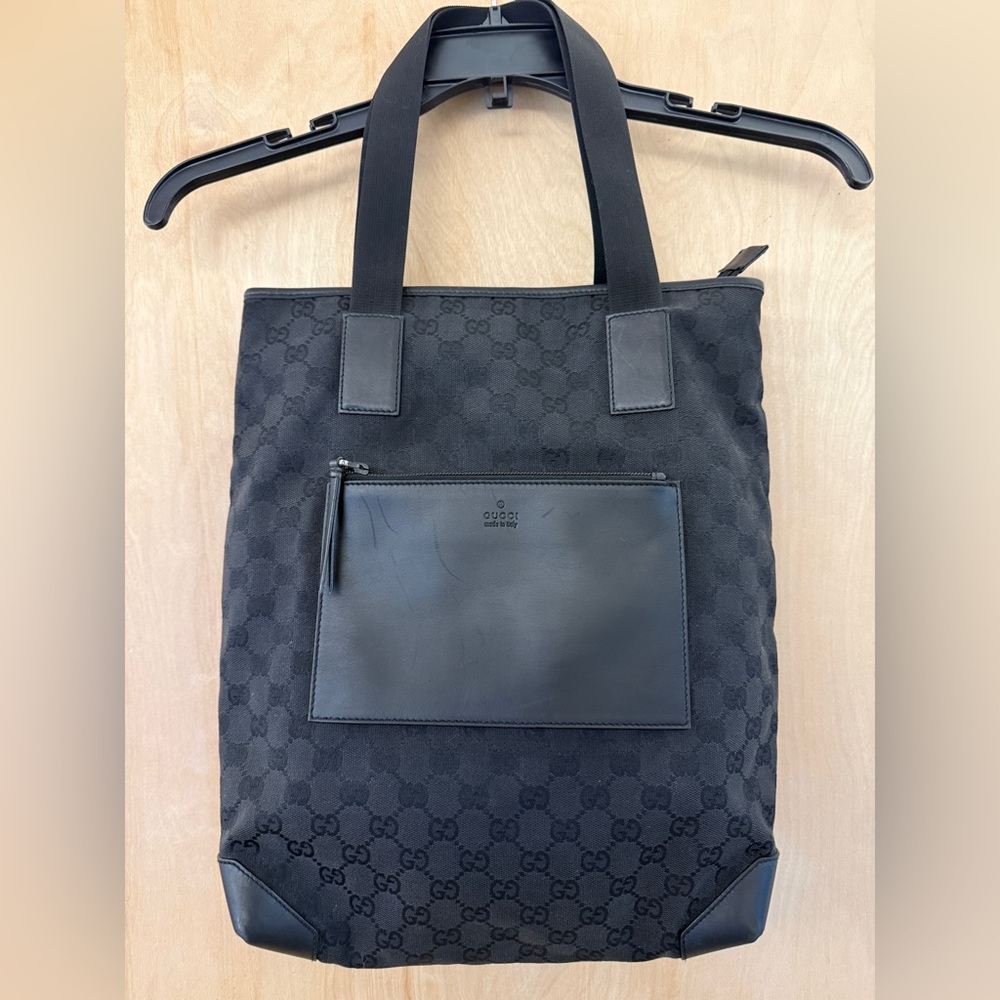 Vintage Gucci Tom Ford Era GG Canvas Tote - Picture 2 of 12
